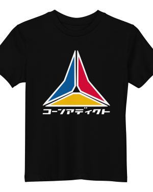 LOGO BLOCK KATAKANA TEE-SHIRT KIDS WHITE