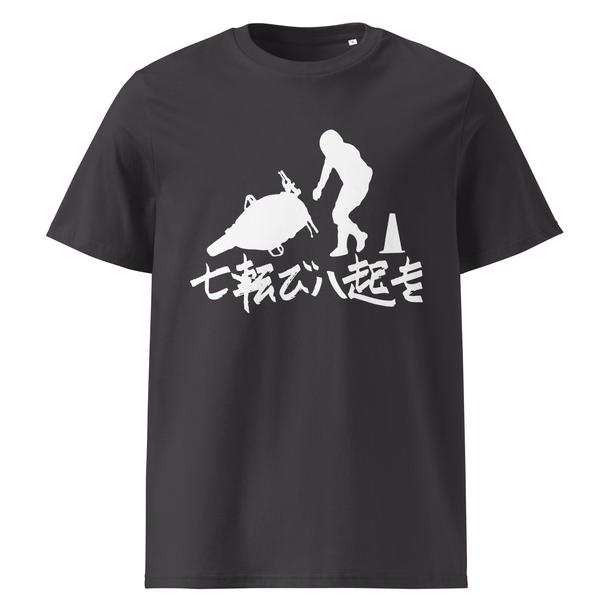 FALL DOWN TEE-SHIRT UNISEXE WHITE - Image 5