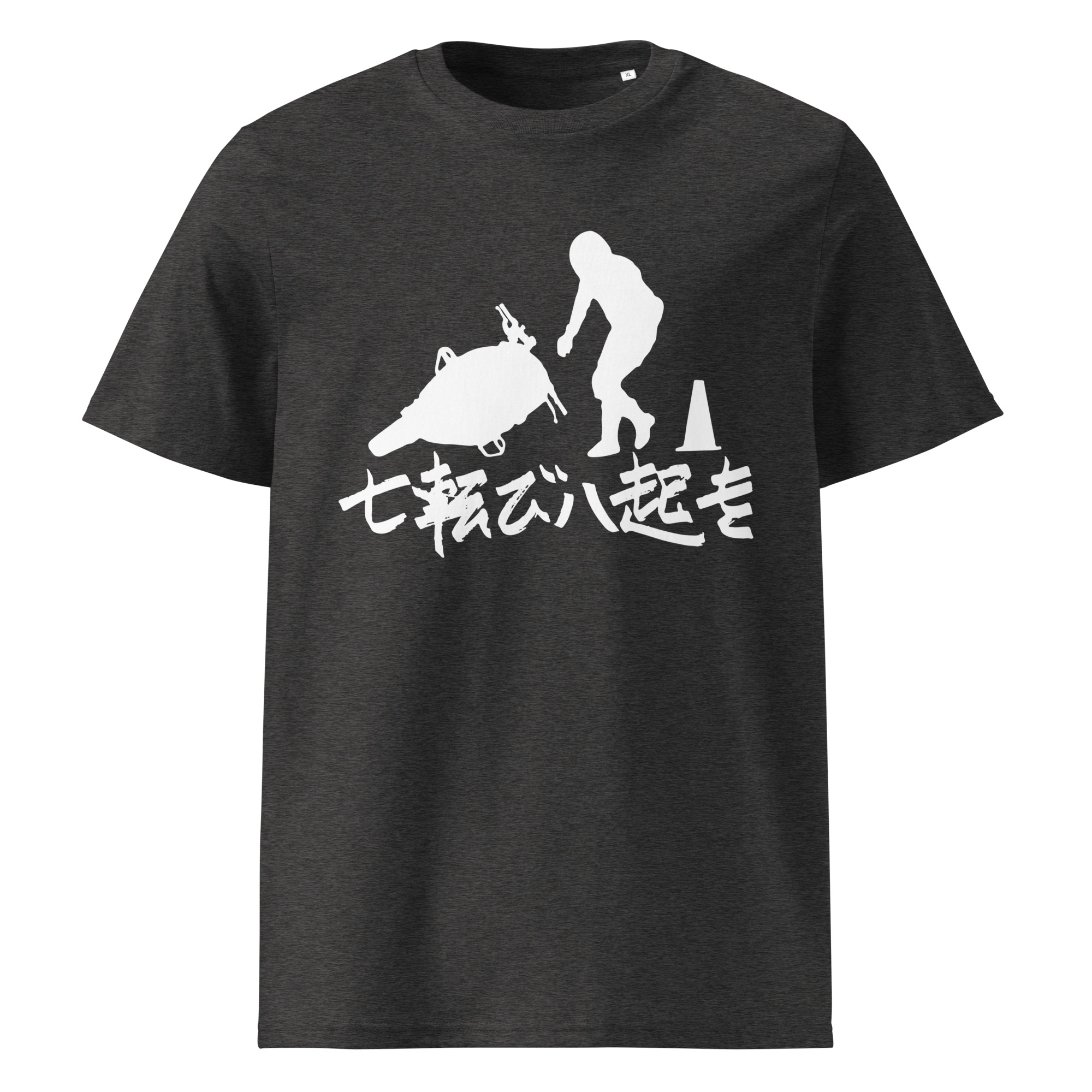 FALL DOWN TEE-SHIRT UNISEXE WHITE - Image 4
