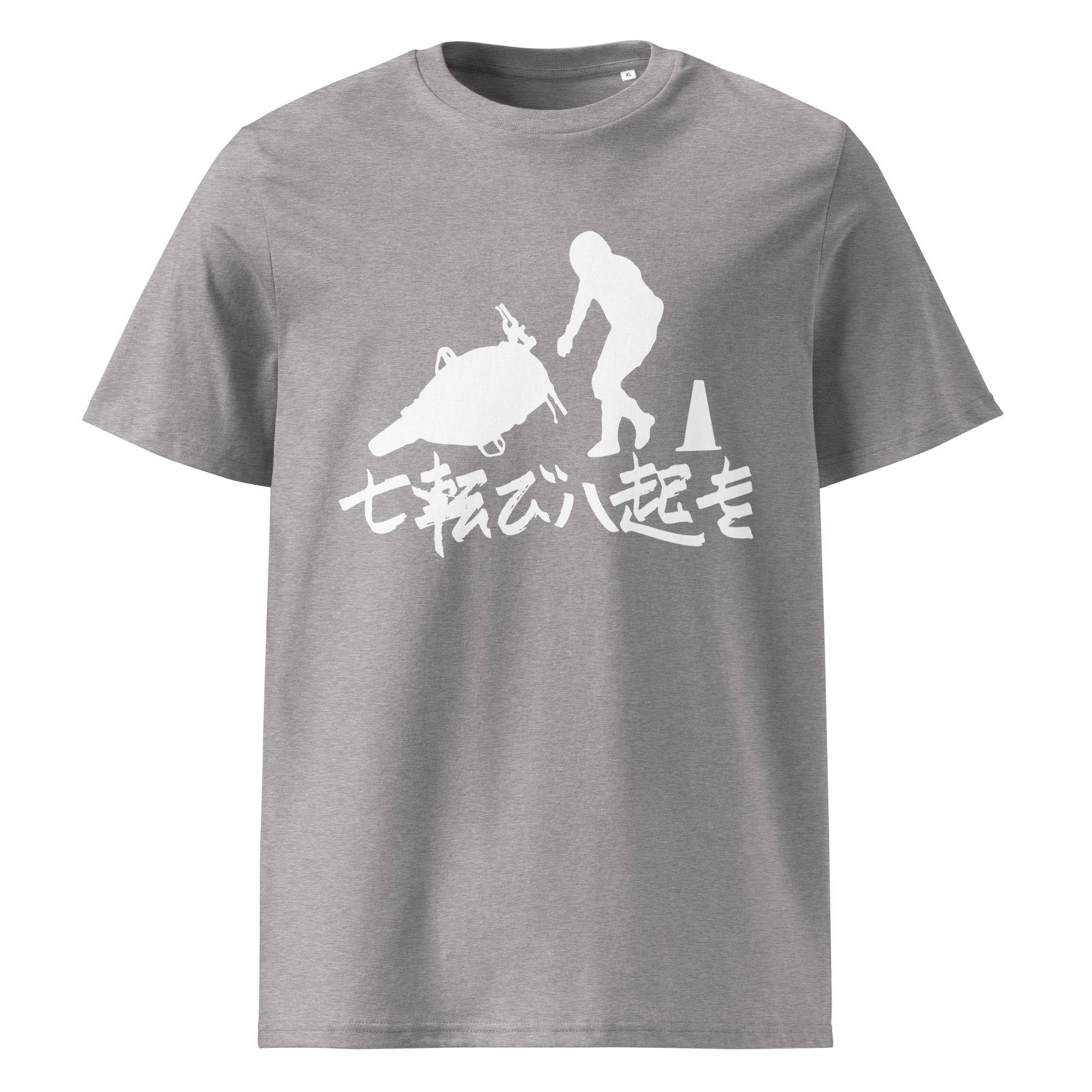 FALL DOWN TEE-SHIRT UNISEXE WHITE - Image 8