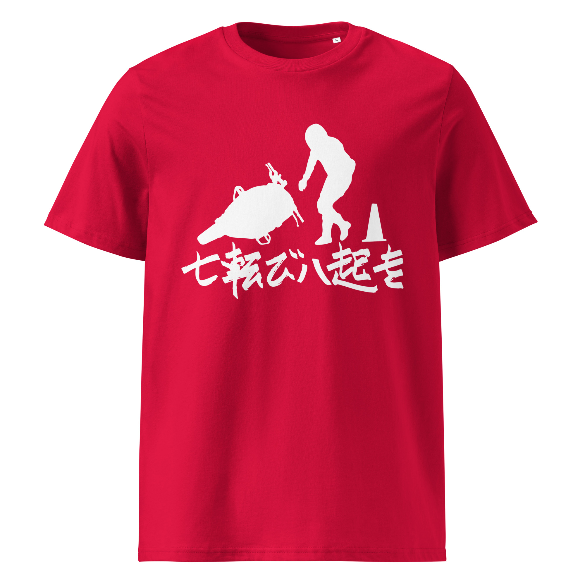 FALL DOWN TEE-SHIRT UNISEXE WHITE - Image 6