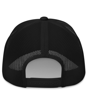 TRUCKER LOGO BLUE