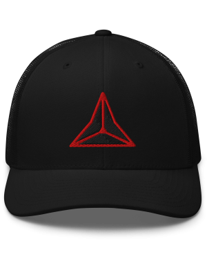 TRUCKER LOGO RED